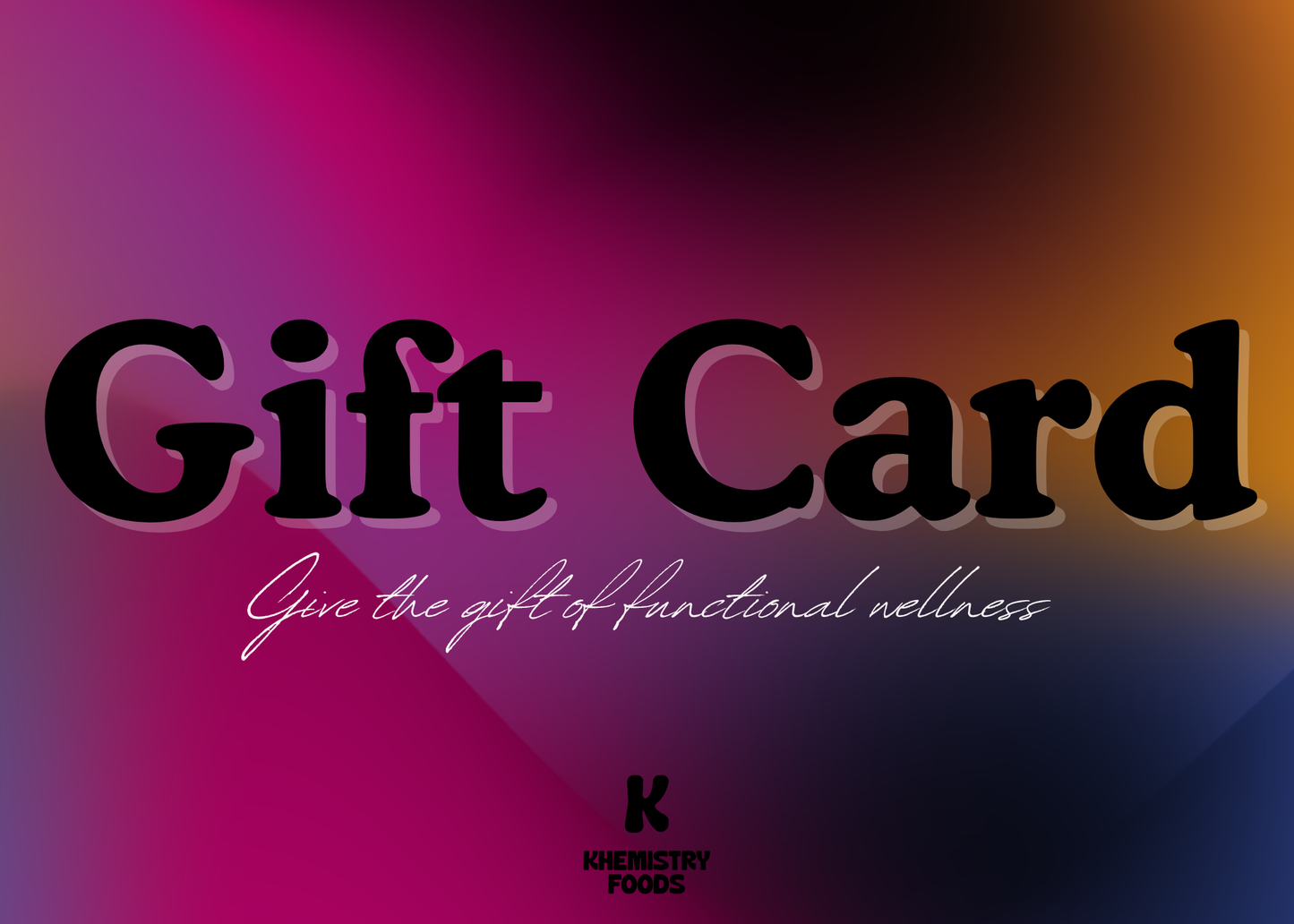 Khemistry Gift Card